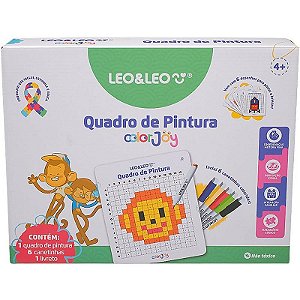 Brinquedo Diverso Color Joy Quadro De Pintura