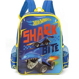 Mochila Infantil Hot Wheels Grande Amarela