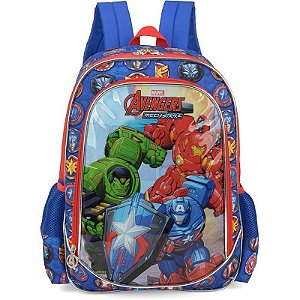 Mochila Infantil The Avengers Azul 41x30x14 Cm