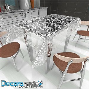 Plástico Estampado Decoramais Arabesco 1,40m X 30m
