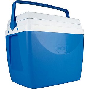 Caixa Térmica 34l Com Alça Azul