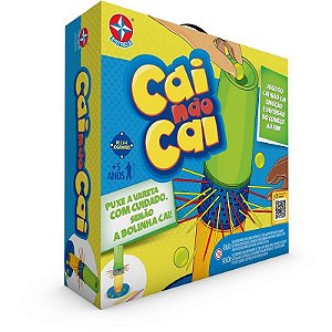 Jogo Cai Não Cai - Diversão E Equilíbrio Para Crianças A Partir De 5 Anos