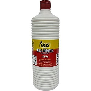Cola Escolar Iris Branca 1kg. Cx.c/12
