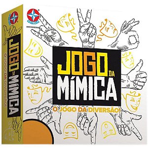 Jogo Da Mímica - Diversão Para Toda A Turma