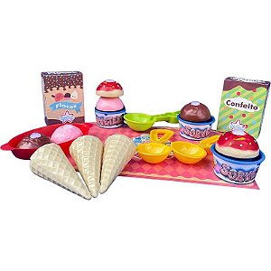 Brincando De Profissões Crec-crec Sorveteria