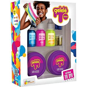 Slime Gelele Tie Dye Super 206g