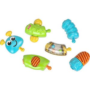 Fisher-price Infant Lagarta Amigável Com Contas De Atividades