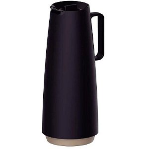 Garrafa Térmica Rosca Exata 1l Preta