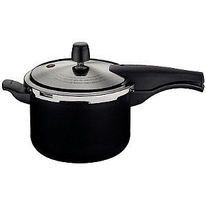 Panela Pressão Antiderente 4,5l Preto