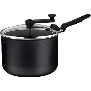 Panela Pipoqueira Tramontina Loreto Preto 3,5l Antiaderente