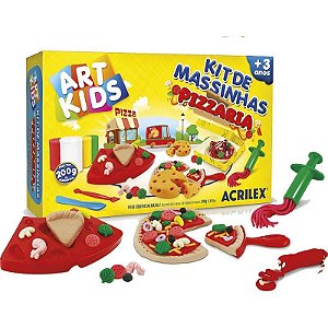 Massa Para Modelar Criativa Art Kids Pizzaria 200g