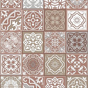 Toalha Térmica Azulejo Marrom 1,40 X 30m. Rolo