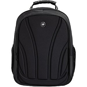 Mochila Para Notebook Executiva Cabo Aço 18pol.preta