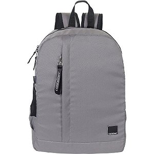 Mochila Container Colors G Cinza - Espaço E Conforto Para O Seu Dia A Dia