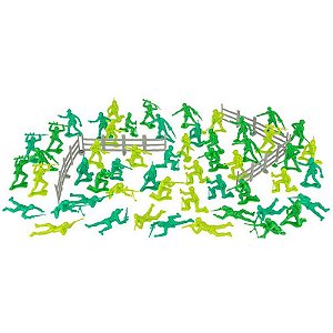 Miniatura Colecionável Forças Armadas Brasil - 58 Peças