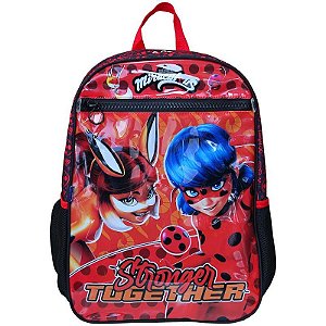 Mochila Infantil Miraculous Easy G Vermelha