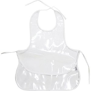 Avental Escolar Cristal Liso - Pacote Com 6 Unidades