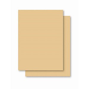 Papel Cartolina Amarela Escolar 50x66cm 140g Pct Com 100