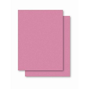 Papel Cartolina Rosa Escolar 50x66cm - 140g, Pacote Com 100 Folhas
