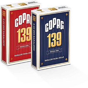 Baralho 139 Couchê 290g - Caixa Com 6 Baralhos
