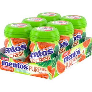 Goma De Mascar Mentos Fresh Melancia 56g 28 G Dp.c/06