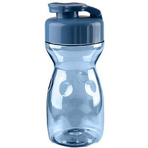 Garrafa Plástica Veneza Azul 350ml Pacote Com 6 Unidades