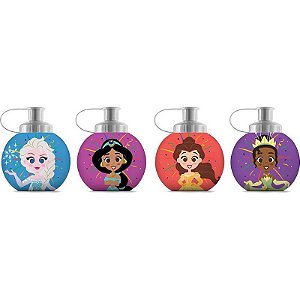 Squeeze Princesas Bola Disney 250ml Pacote Com 4
