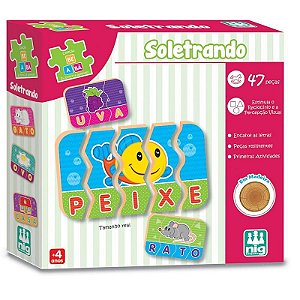 Brinquedo Educativo Be-a-bá Soletrando