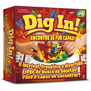 Jogo Diverso Dig-in Encontre Se For Capaz