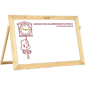 Lousa Infantil Branco 50x40cm