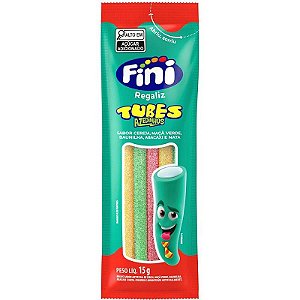 Doce Tubes Tres Cores 15g. Dp.c/12
