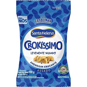 Amendoim Crokissimo Lev. Salgado 150g