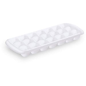 Forma Para Gelo Bebida Branco Com Desenforme Fácil