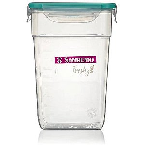 Pote Plástico Com Travas Freshy 1,4l - Sanremo