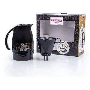 Garrafa Térmica Rosca Bule 700ml Com Suporte Para Filtro Pt