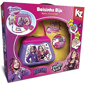 Bolsinha Bijuteria Com Miçangas Emilly Vick E Katlen 140 Peças