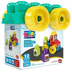 Brinquedo Para Montar Caminhãozinho Da Blocolândia