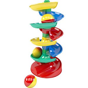 Brinquedo Rola Bola Blocolândia 18 Peças