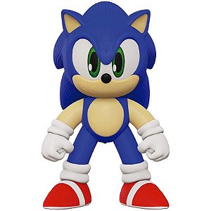 Boneco E Personagem Sonic 21cm.