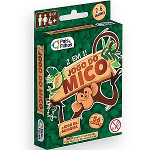 Jogo De Cartas Mico 56 Cartas
