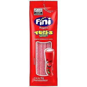 Doce Tubes Morango Citrico 15g. Dp.c/12