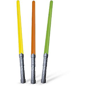 Fantasia Acessório Espada Sabre Infantil Mod2 Com Visual Espacial