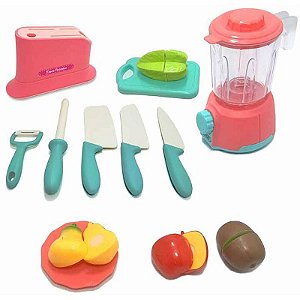 Brincando De Casinha Doce Cozinha Plus Com Liquidificador