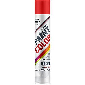 Tinta Spray Paintcolor 400ml Vermelho 200g