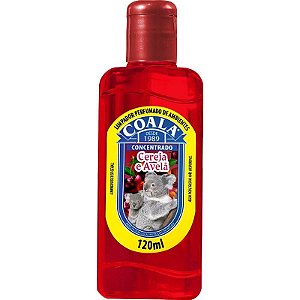 Limpador Perfumado Coala Cereja E ávela 120ml Pacote Com 03