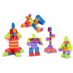 Brinquedo Para Montar Sondas Espaciais Blocoland 220 Peças