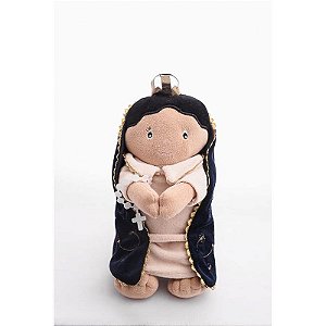 Boneca De Pelúcia Religioso Nossa Senhora 32cm