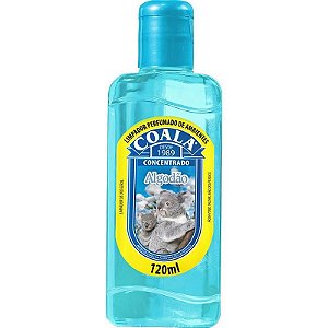 Limpador Perfumado Coala Algodão 120ml Pacote Com 03
