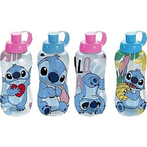Squeeze Stitch Sleeve Pet 550ml - Garrafa Com Suporte Para Gelo)