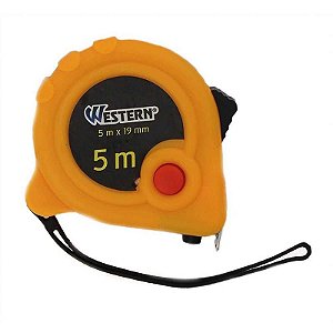 Trena 5m X 19mm Amarela Com 2 Travas